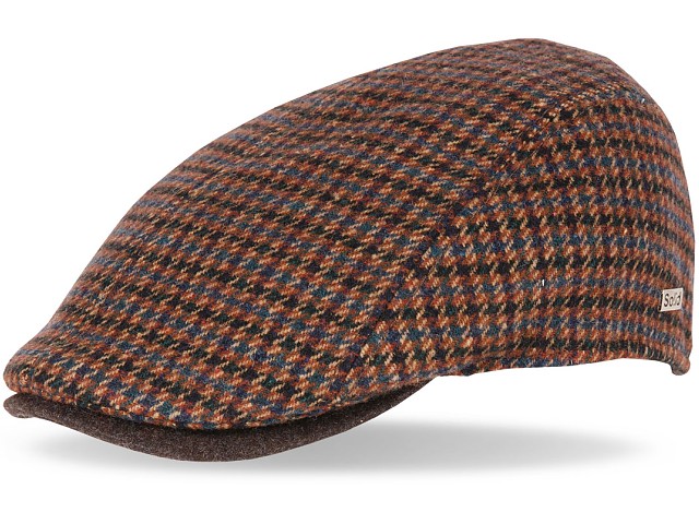 Checkered cloth cap 2
