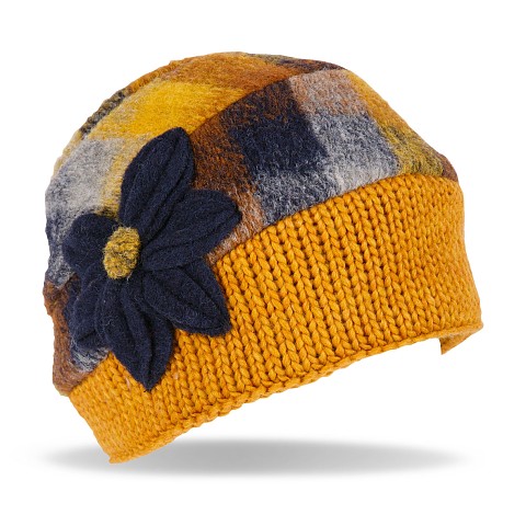 Gorro con flor 25